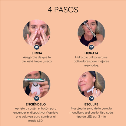 Dispositivo de Rejuvenecimiento Facial y Cuello