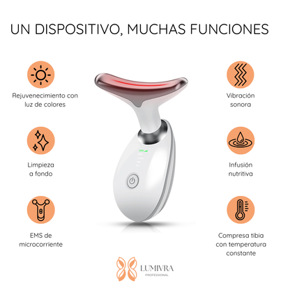 Dispositivo de Rejuvenecimiento Facial y Cuello